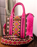 Wrangler Aztec Mini Crossbody- Pink