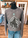 Spade Bronco Corded Sweatshirt