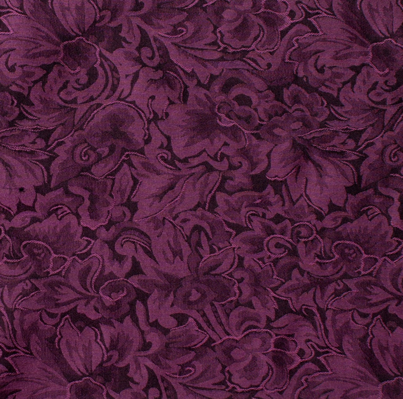 Baroque Silk Wild Rag Blackberry