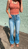 The Annie High Rise Bootcut Jeans