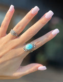 Golden Hills Turquoise Ring *Size 7