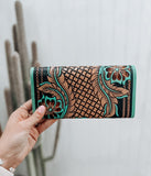 Flower Crest Wallet