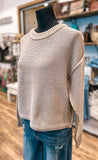 The River Crew Neck Cropped Sweater *Ash Mocha