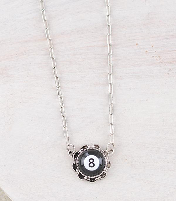 8 Ball Necklace