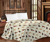 Branded Bronc Twin Blanket