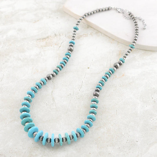 Turquoise & Navajo Necklace