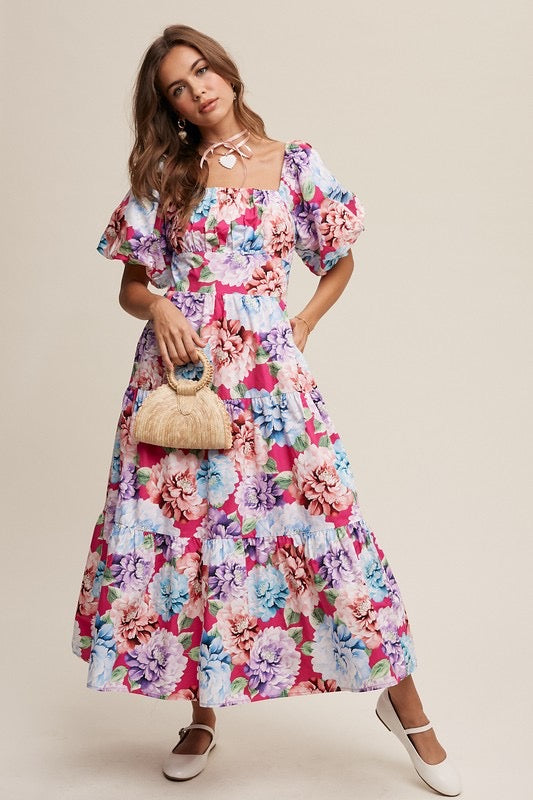 Delani Floral Dress