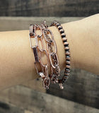 Layered Chain Bracelet