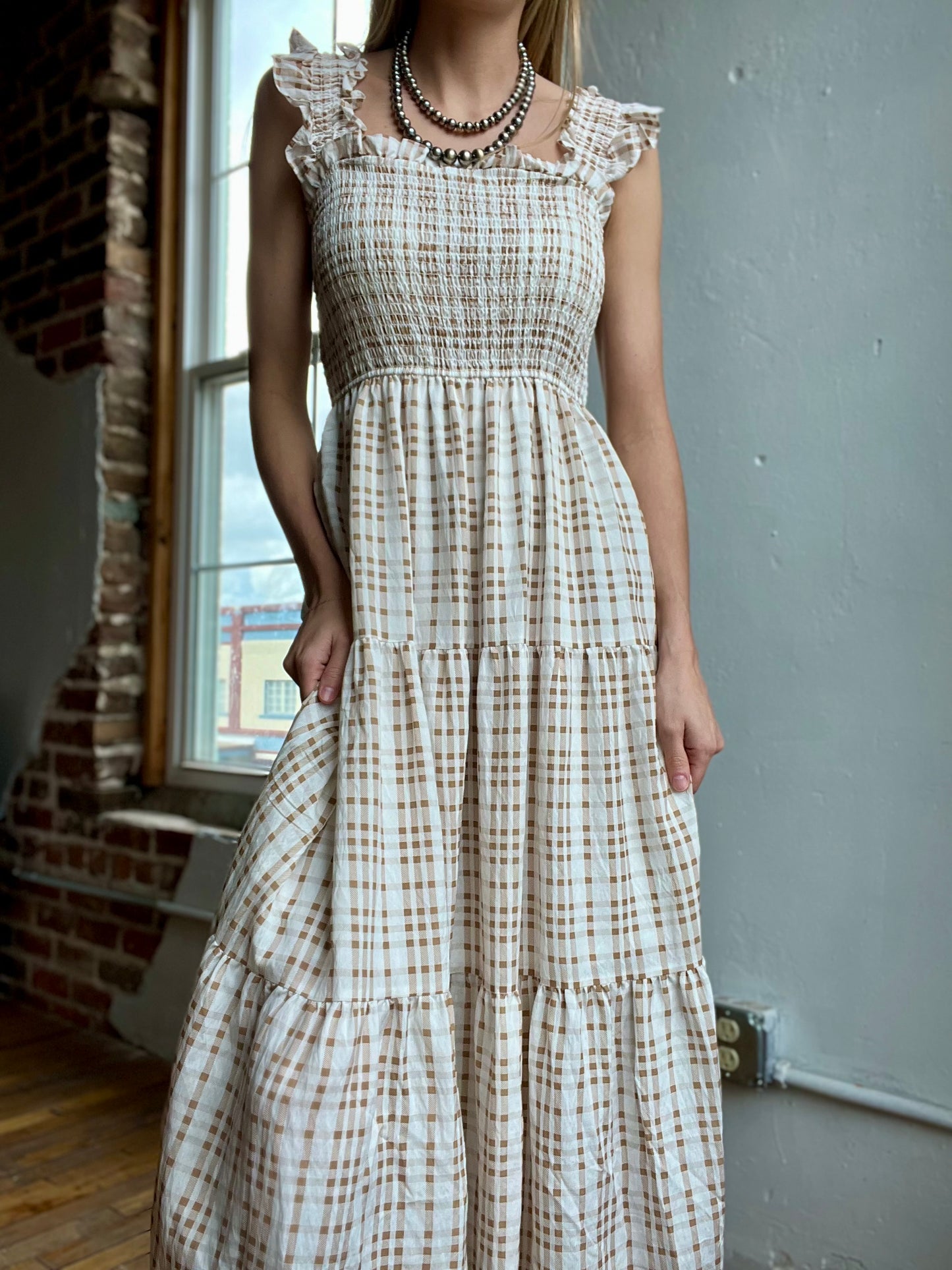 The Golden Hour Midi Dress