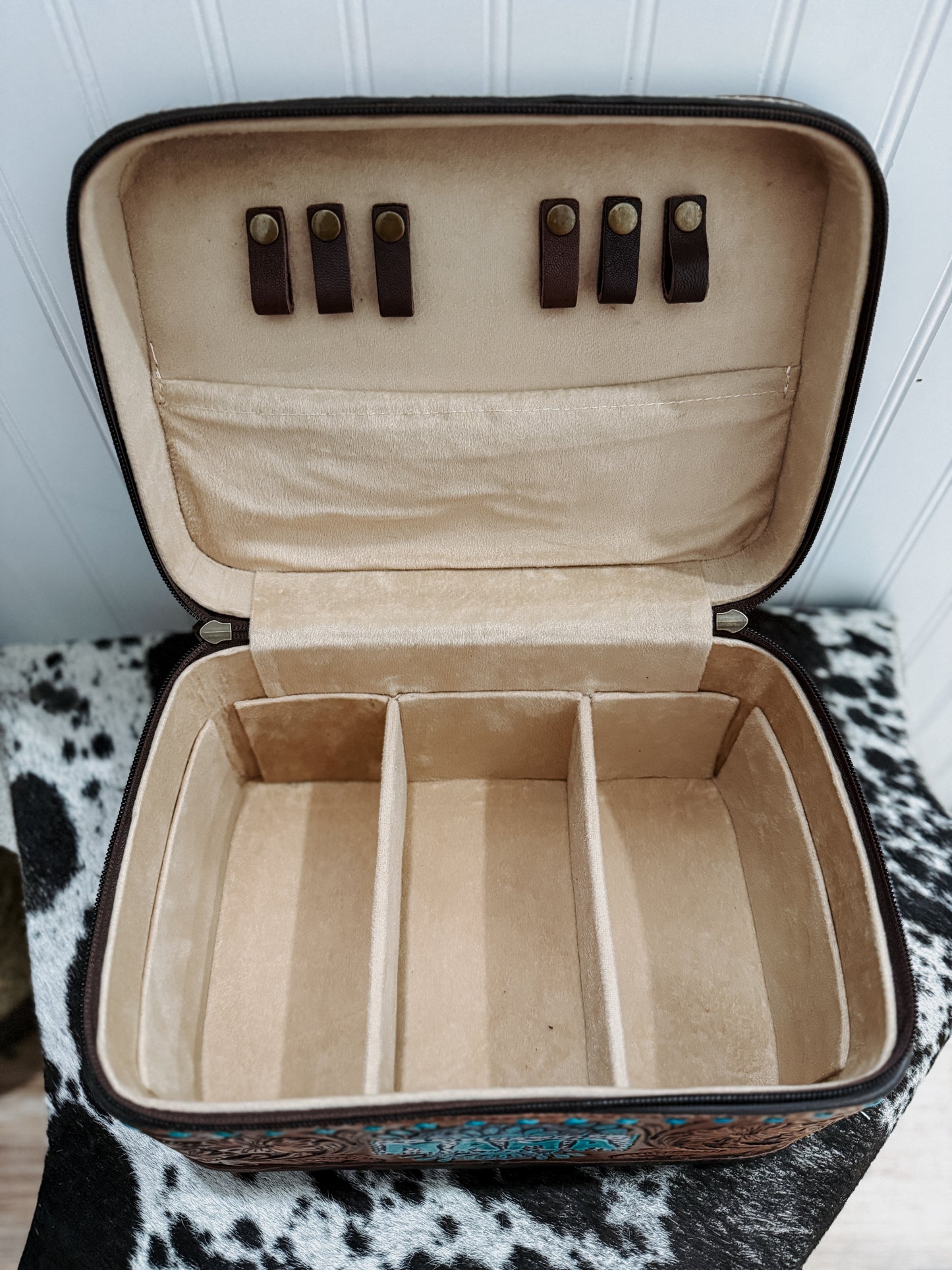 Mama Double Layered Travel Jewelry Box