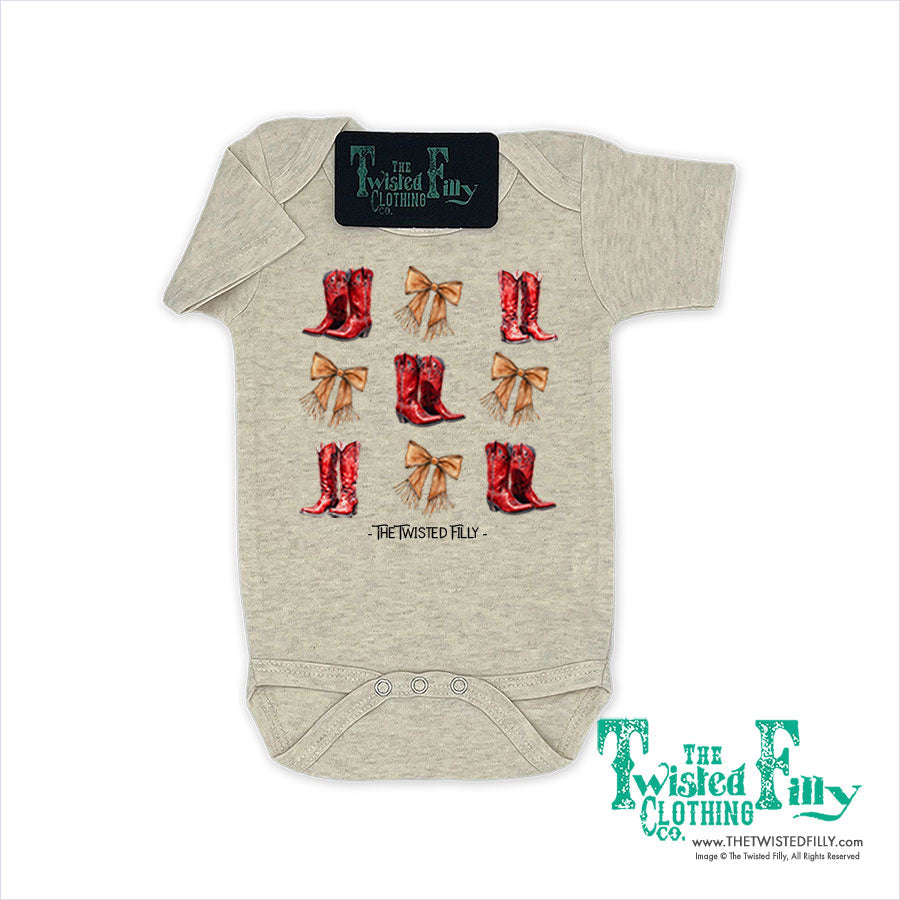 Boots & Bows Onsie