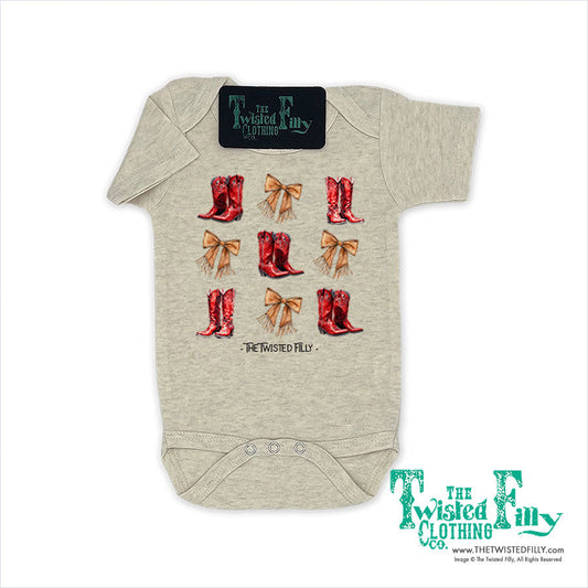 Boots & Bows Onsie