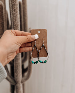 Billie Authentic Turquoise & Navajo Earrings