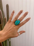 Kingman Turquoise Oval Ring