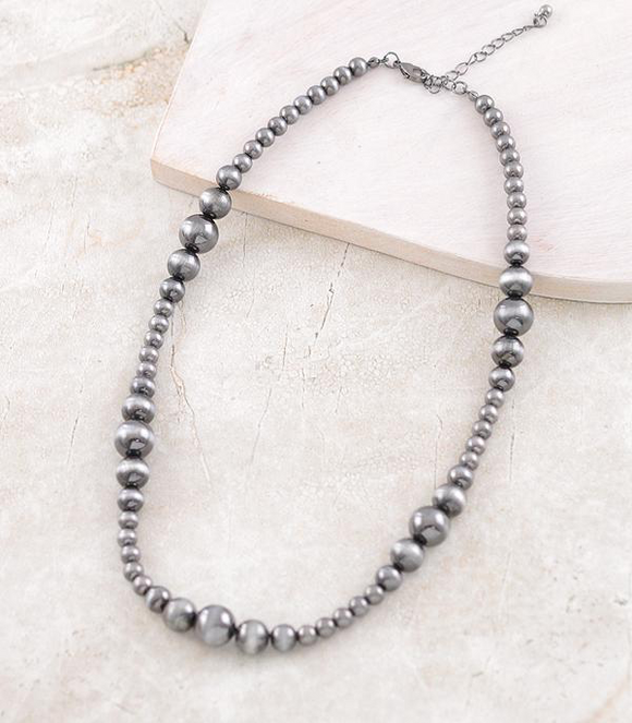 Graduated Navajo Pearl Necklace