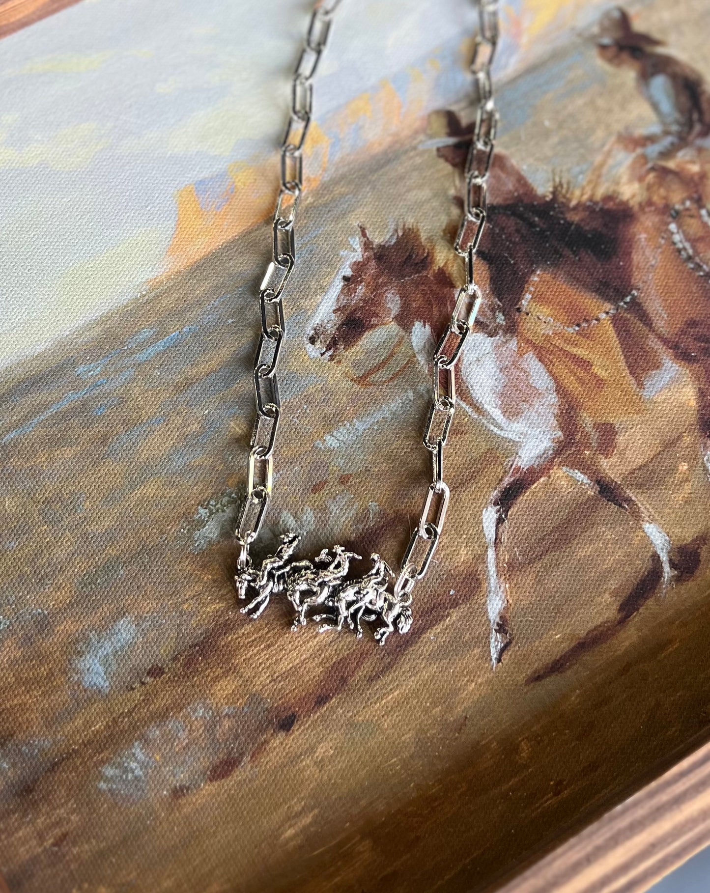 The Bronc Rider Necklace