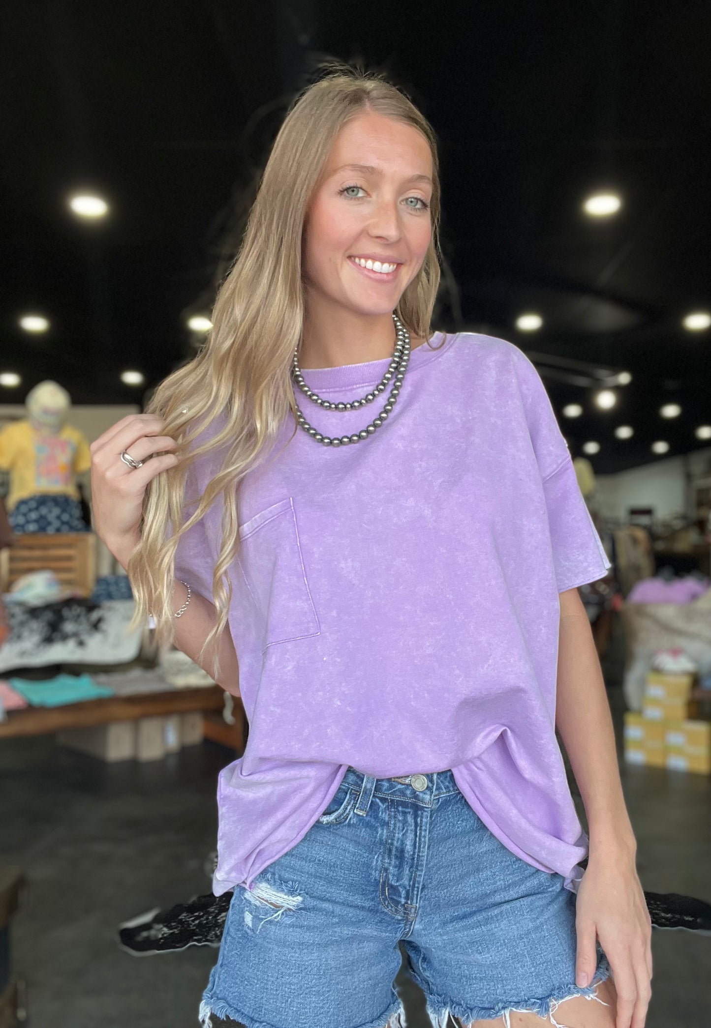 The Tilley Top *Lavender