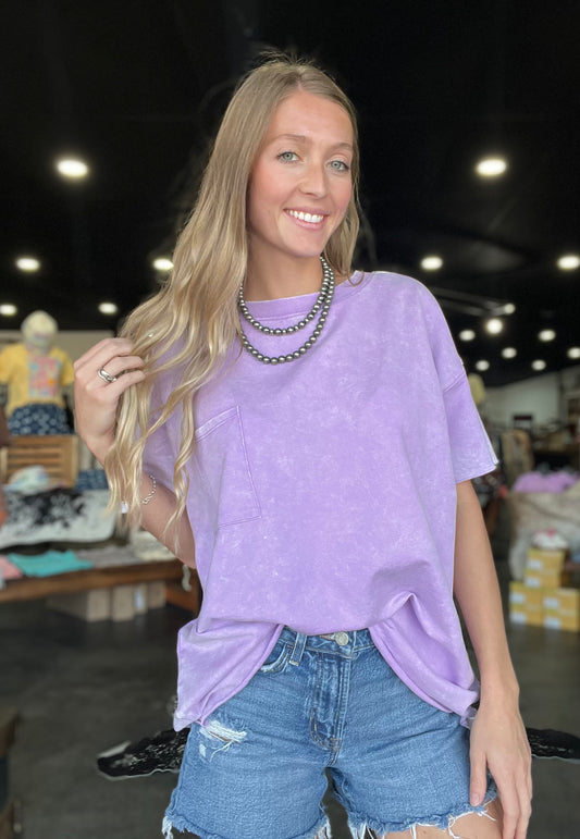The Tilley Top *Lavender
