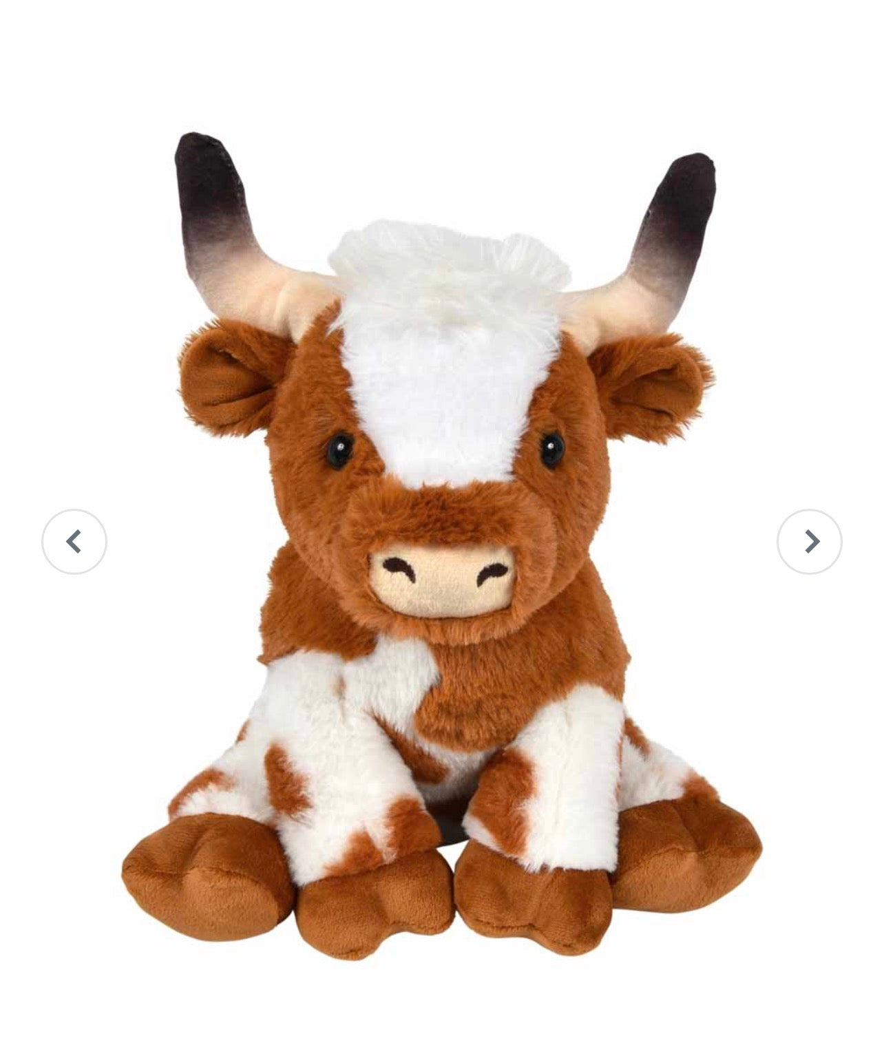Plush Longhorn Cow