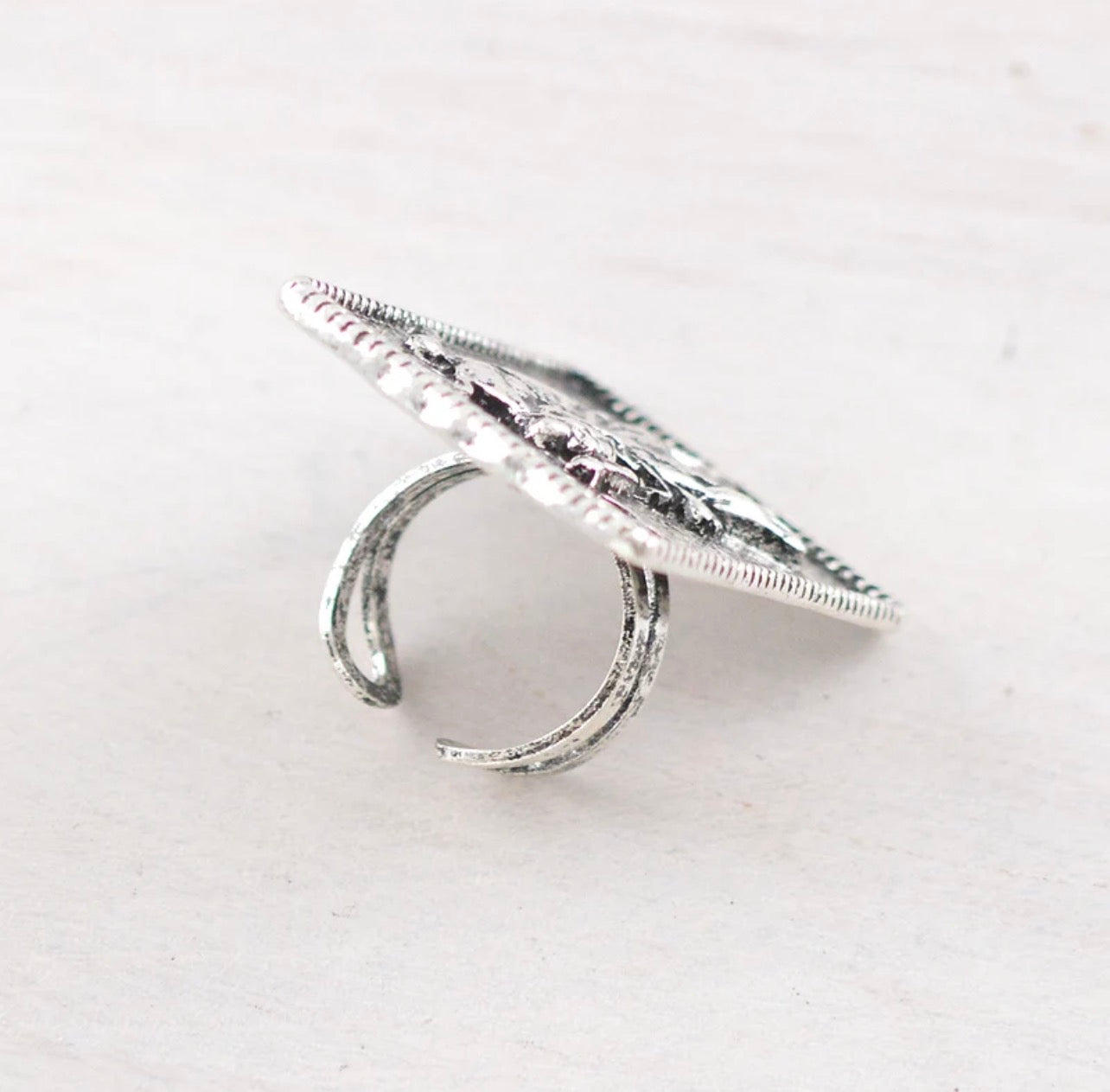 Cowboy Card Statement Ring