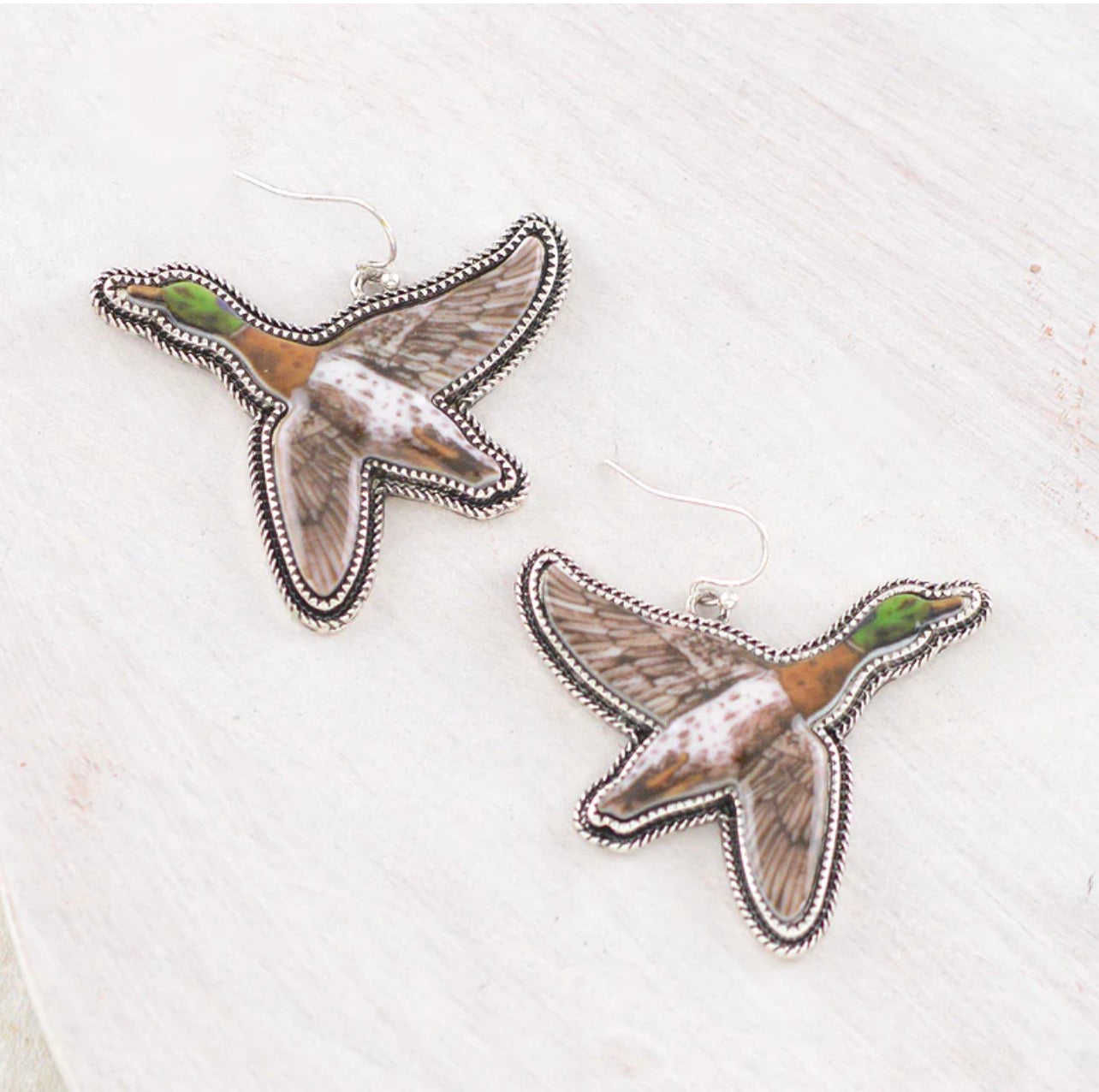 Mallard Duck Earrings