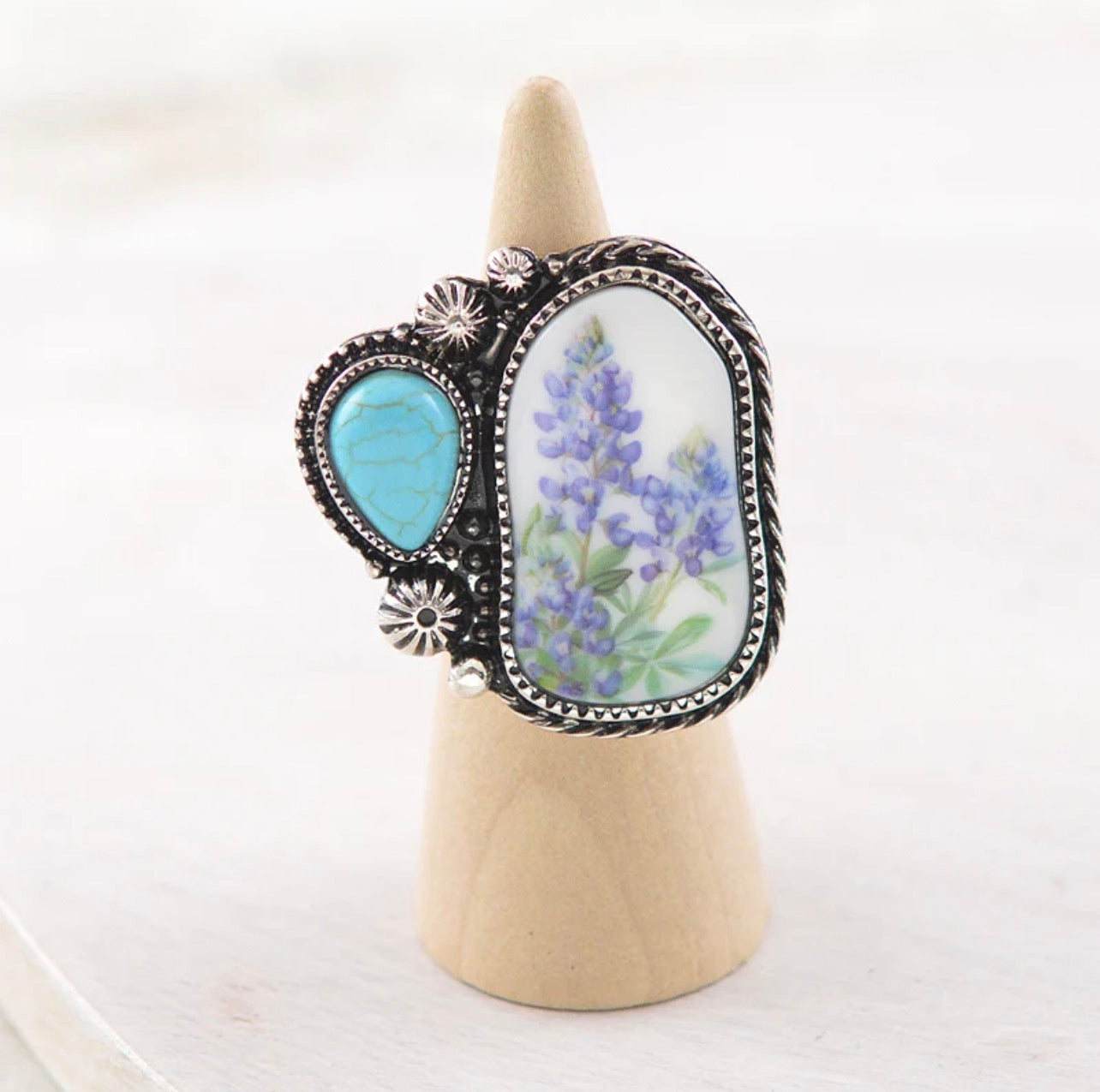 Blue Bonnet Ring