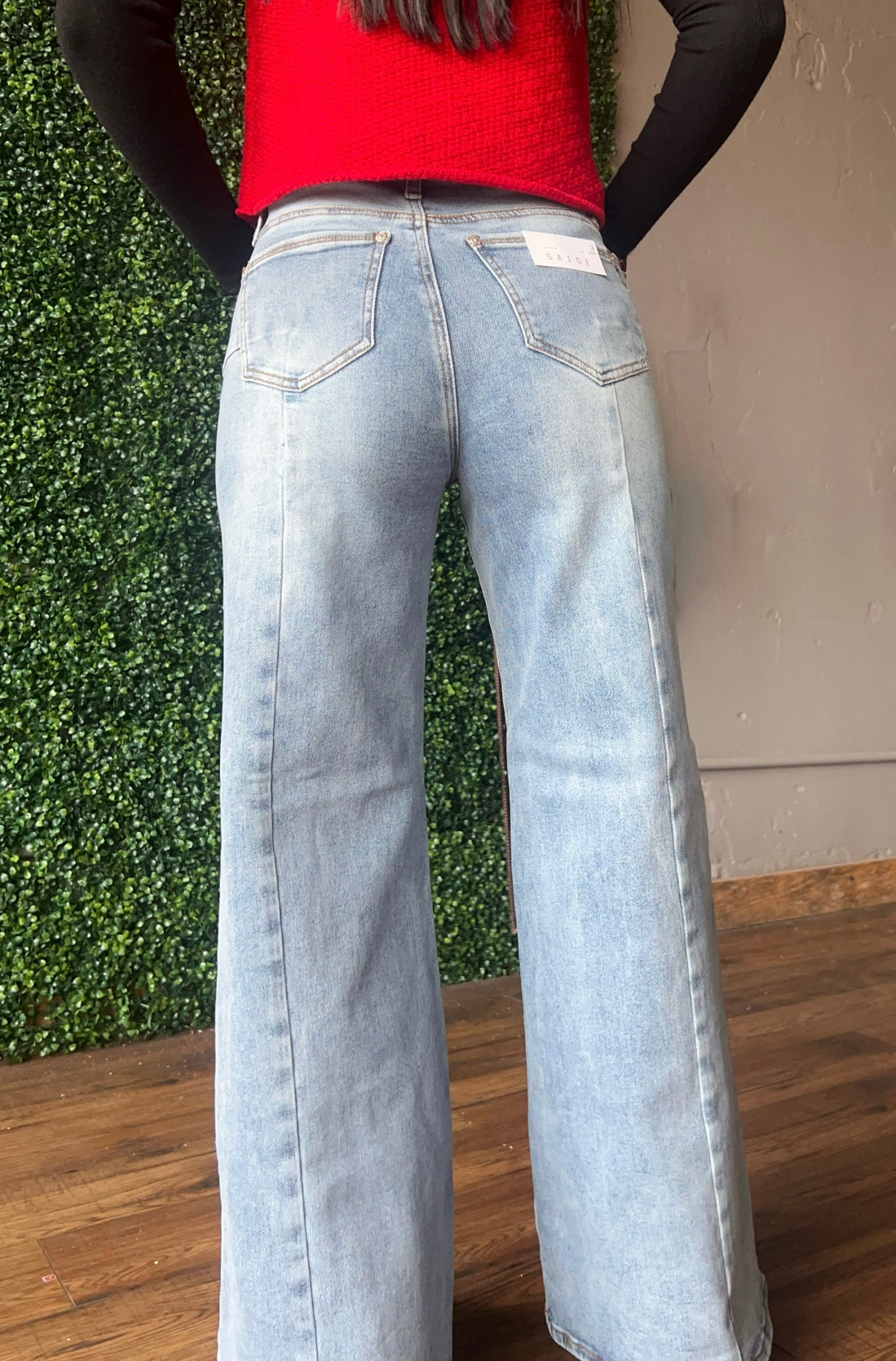The Maeve Wide Leg Jeans