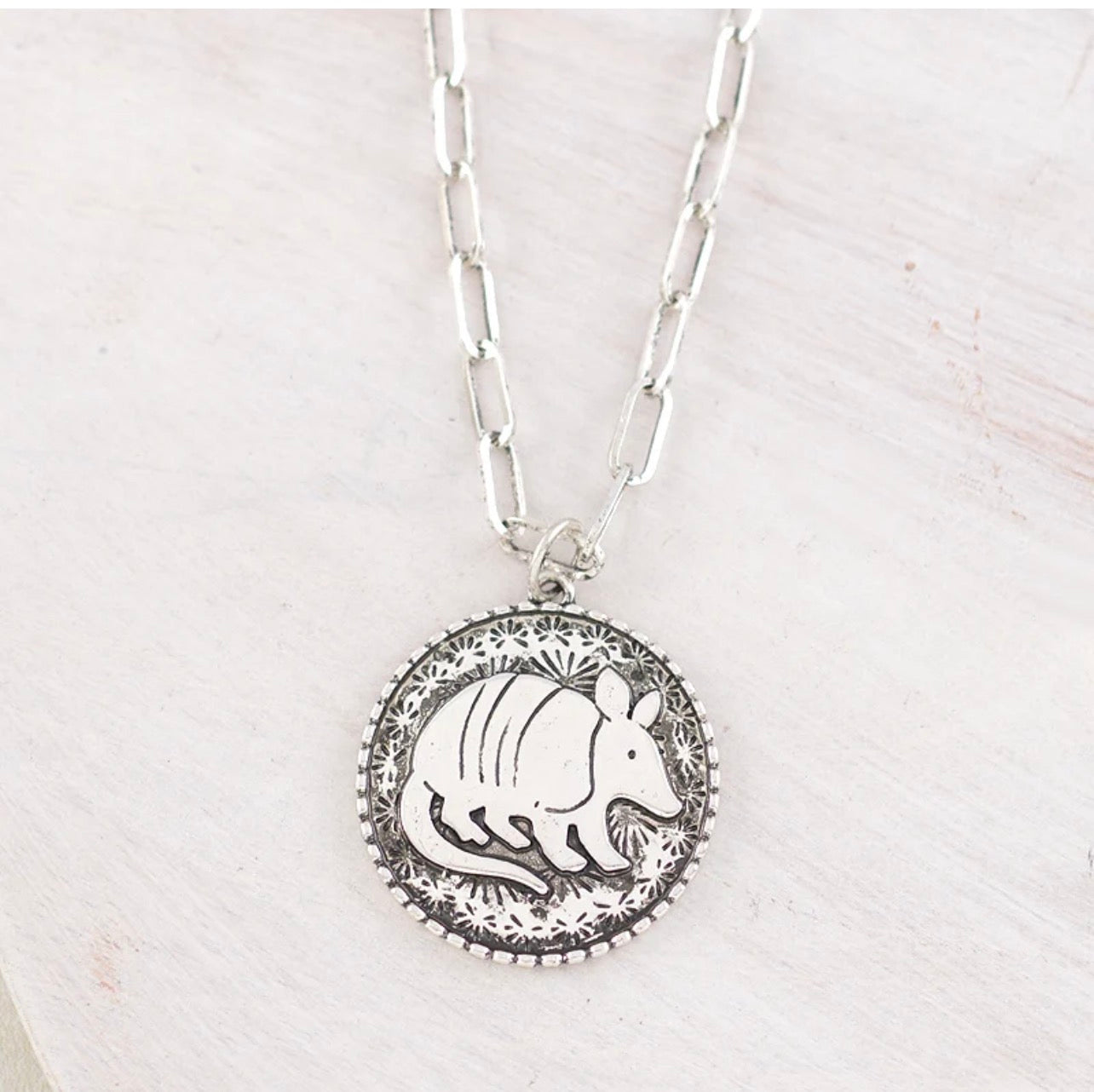 Armadillo Pendant Necklace