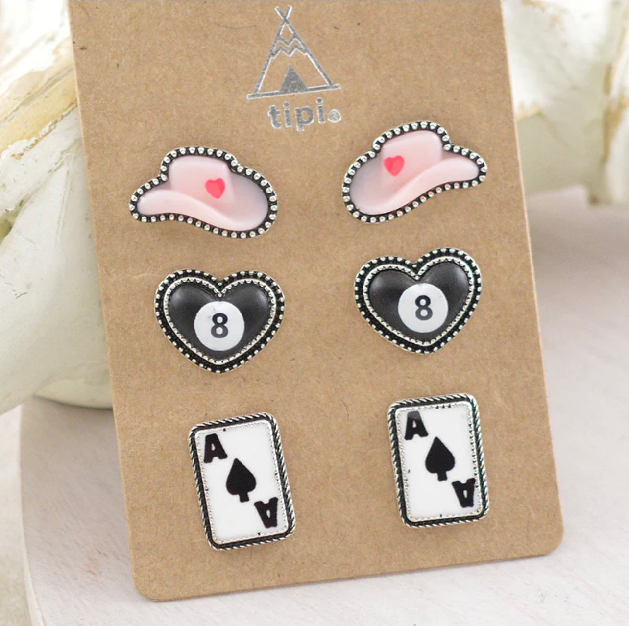 3PC Set Western Earrings
