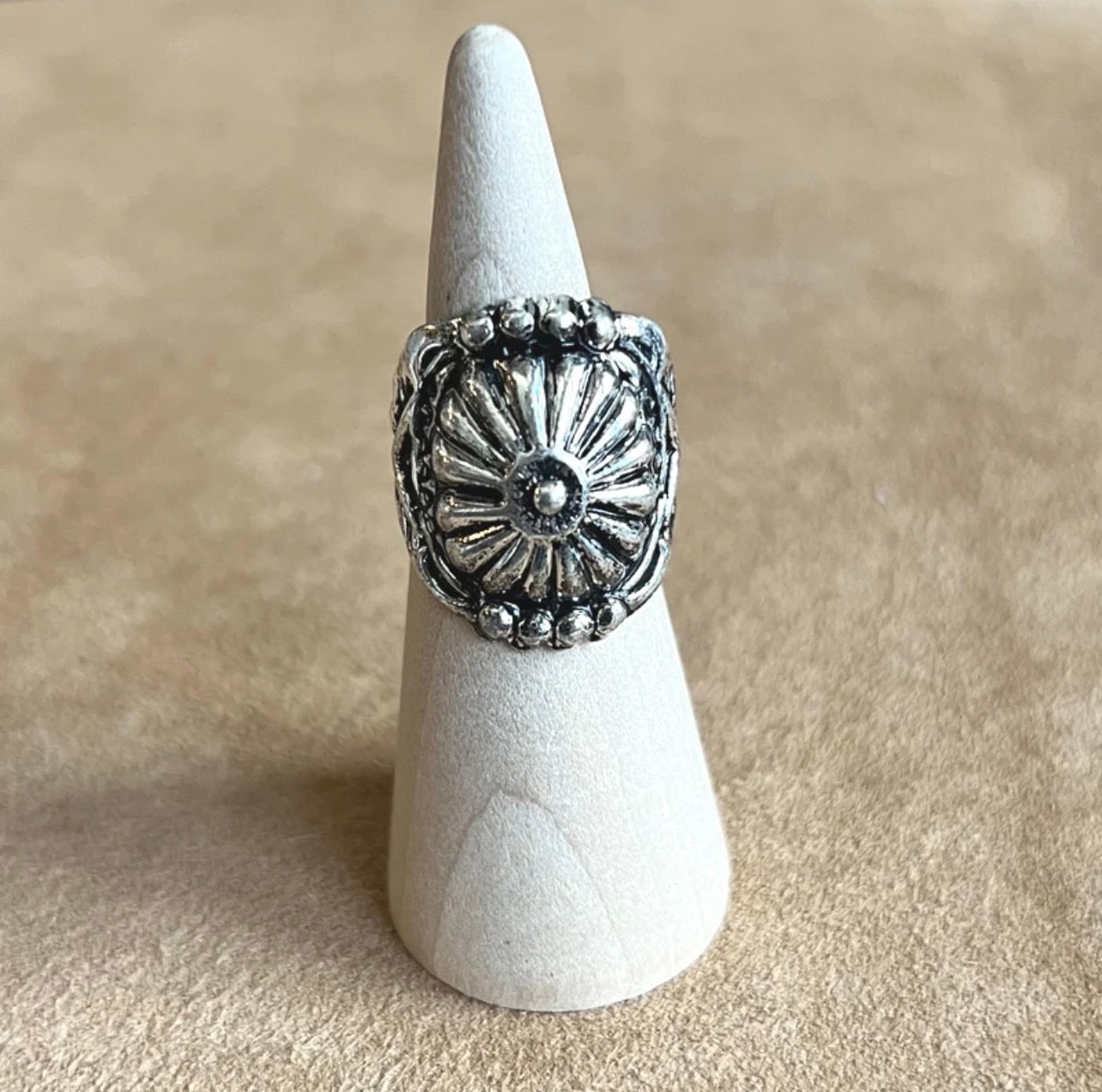 Concho Cuff Ring