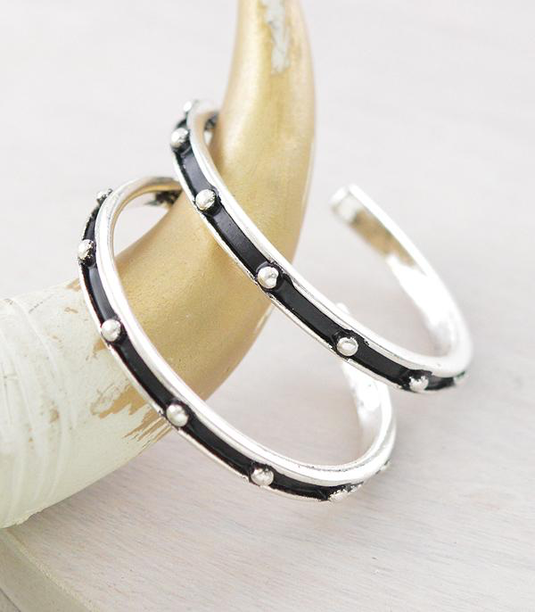 Stud Hoop Earrings