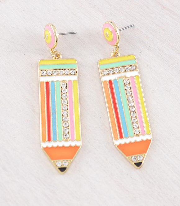 Pencil Earrings