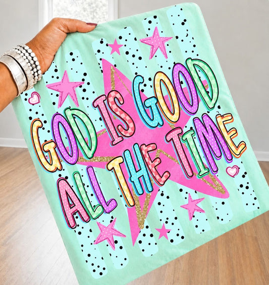 All the Time Polka Dot Tee *Mint