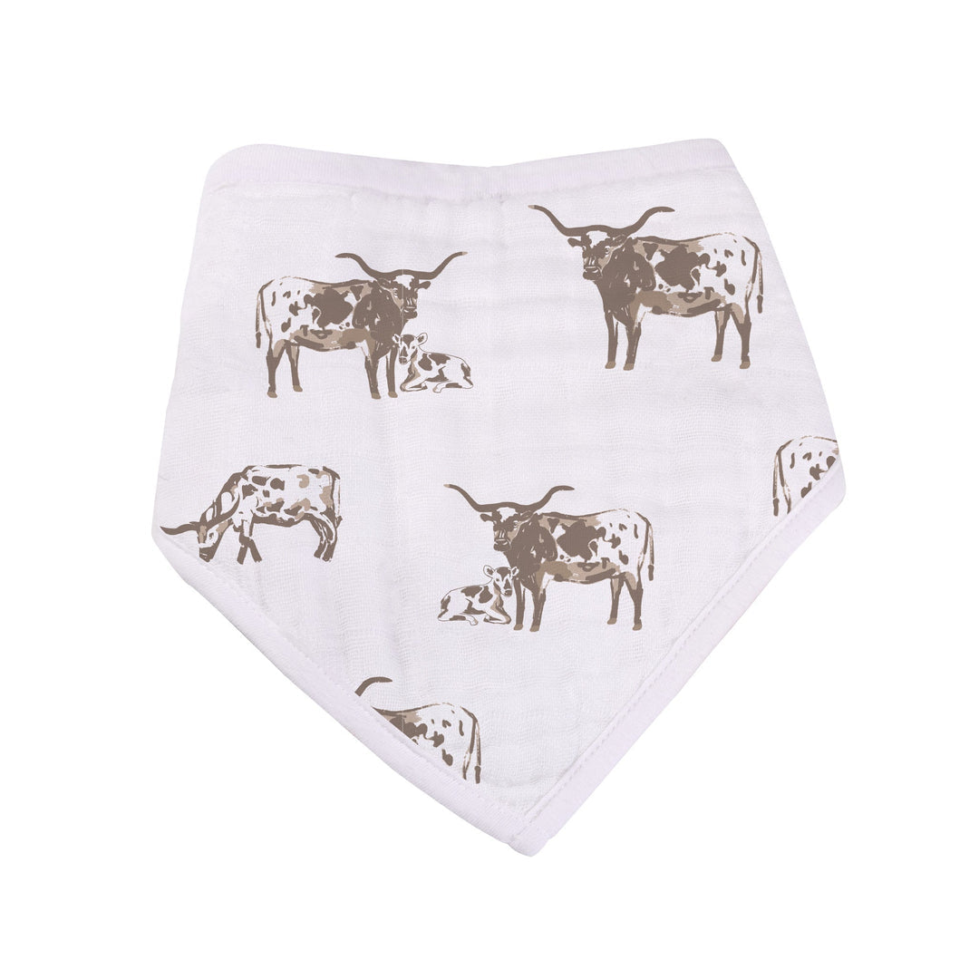Forever Cowboys & Cowgirls Bamboo Bandana Bibs
