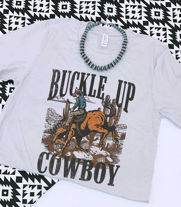 Buckle Up Cowboy Graphic Tee