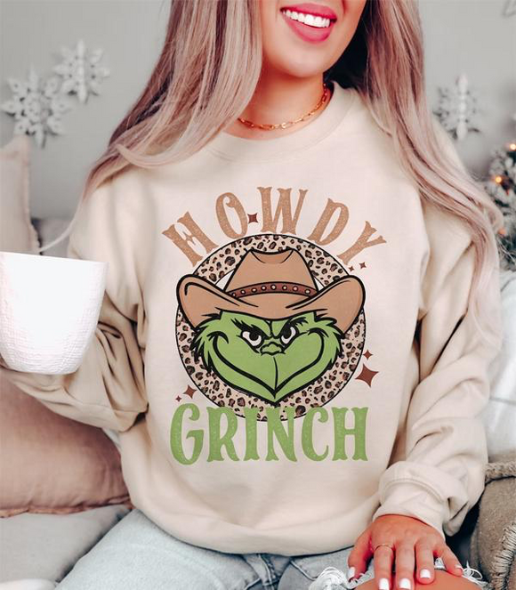 Howdy Grinch Sweatshirt