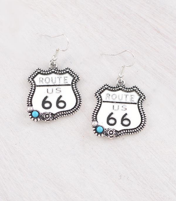 Route 66 Earrings