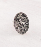 Horse Oval Shape Ring