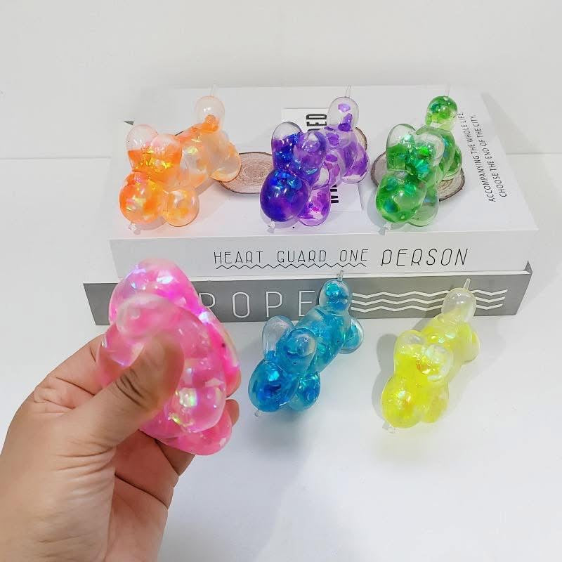 Glitter Balloon Dog Squishy