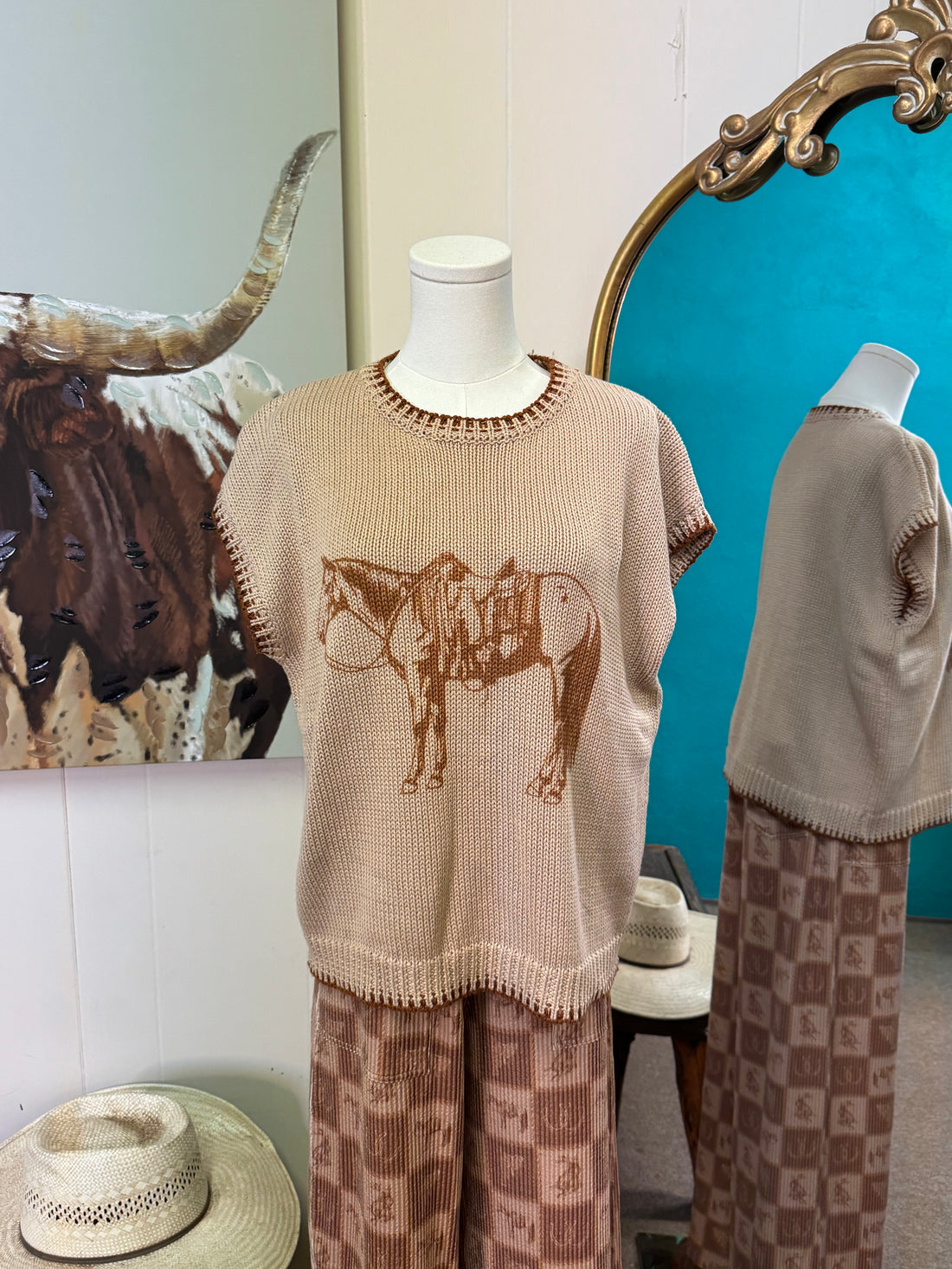 The Cowpony Sweater Vest
