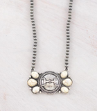 Horsebit Concho Necklace
