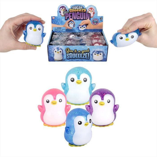 Glitter Penguin Sugar Squishy