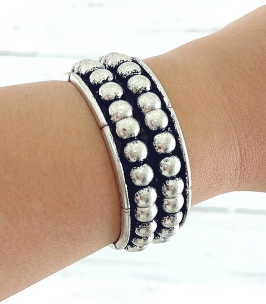 Western Silver Bracelet