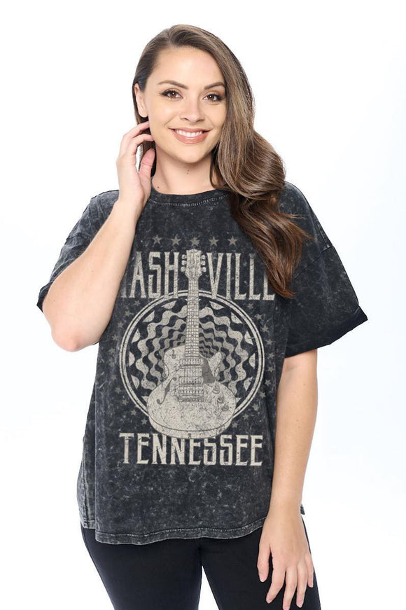 Plus Mineral Wash Nashville Tee