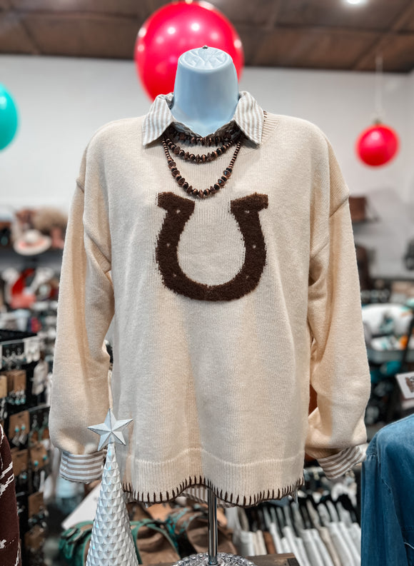 Horsing Around Sweater