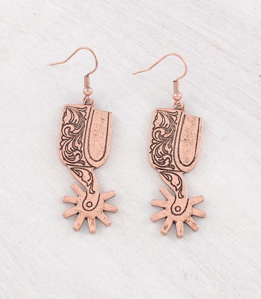 Spurs Pendant Earrings