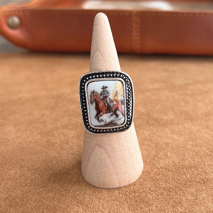 Vintage Western Cowboy Ring