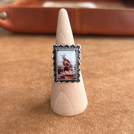 Vintage Bronc Ring