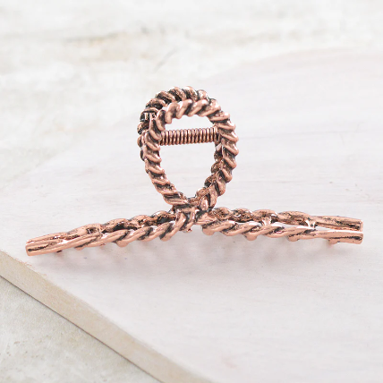 Metal Rope Hair Claw Clip