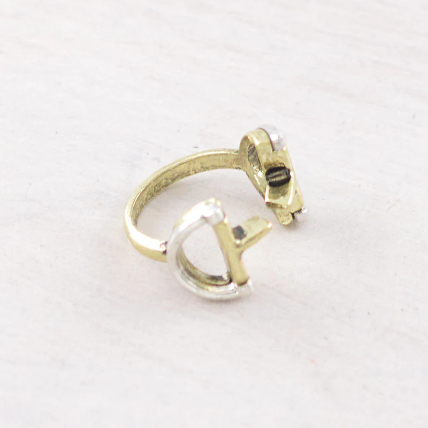 Bit Cuff Ring